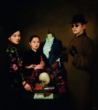 《大民國(guó)——新洋務(wù)》180×200cm 布面油畫(huà) 2015
