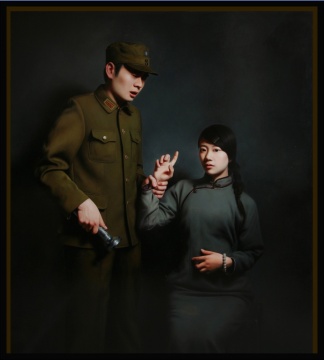 《大民國(guó)——迷霧》150×170cm 布面油畫(huà) 2012
