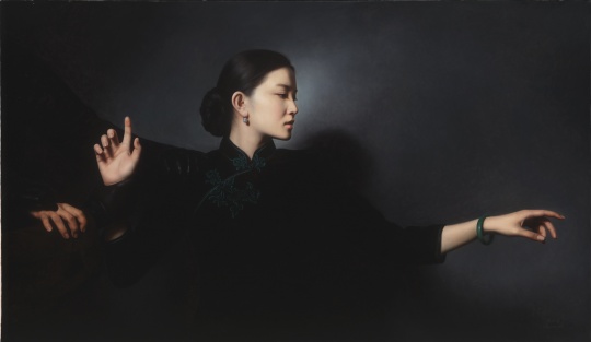 《大民國(guó)——青衣魅影》170×100cm 布面油畫(huà) 2013
