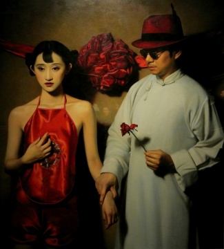 《大民國(guó)——紅玫瑰》155×170cm 布面油畫(huà) 2013
