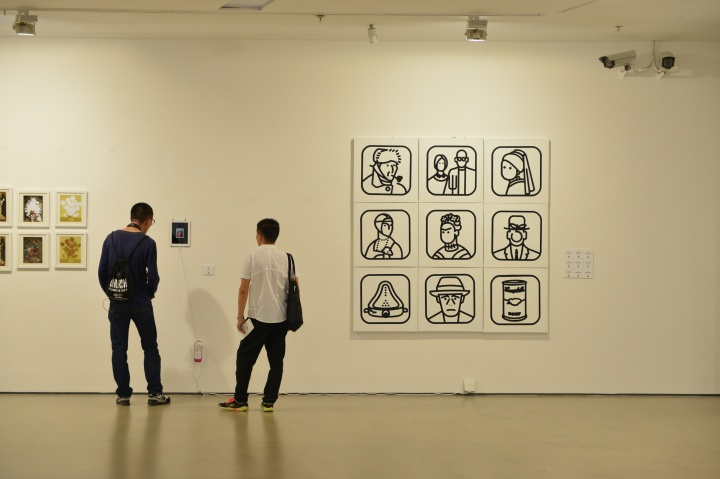不同媒材、不同風格的作品是觀眾津津樂道的談資

