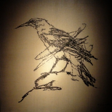 葉永青《無題》 100×100cm 布面油畫 2006
