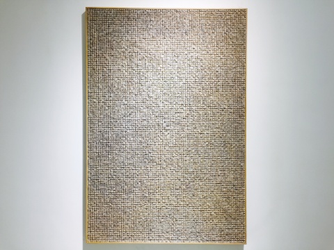 《活字#5》124x182cm 綜合材料 2015
