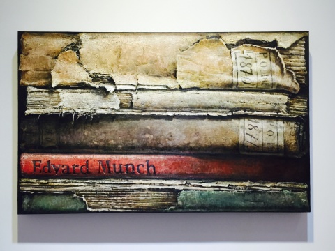 《hardbacks#12》130x97cm 布面油畫(huà) 2015
