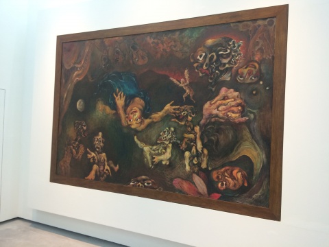“人與神系列”作品現(xiàn)場
