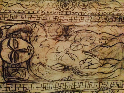 作品局部
