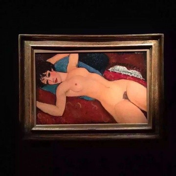 亞美迪歐.莫迪利安尼《側(cè)臥的裸女》