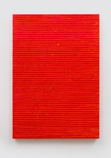 《平行－黃 1》100×70cm 布面油畫 2015