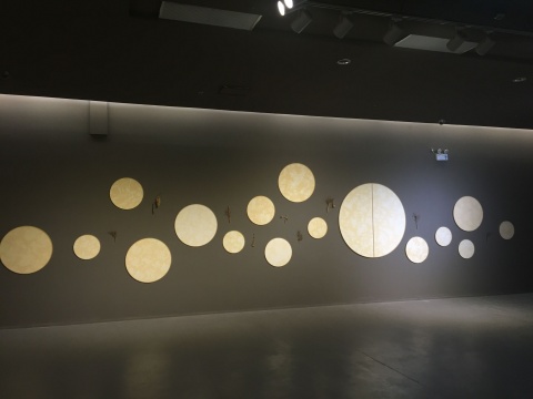作品《源頭》展覽現(xiàn)場
