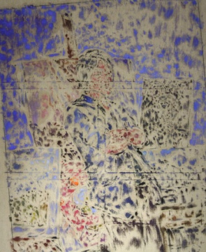 謝南星 《明信片3號》 150×190cm 布面油畫 2015