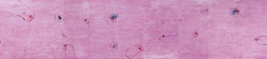 譚平《無題》 200x300cmx3 布面丙烯  2009   成交價(jià)：351萬元
