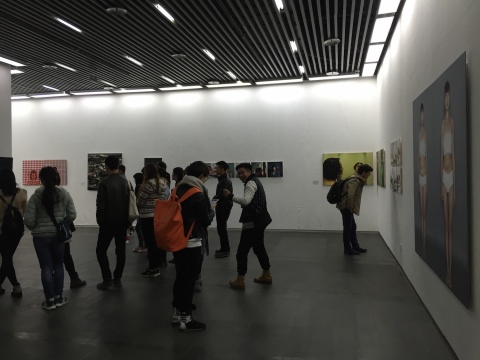 “西安美術(shù)學(xué)院攝影專業(yè)二十年回顧展”展覽現(xiàn)場(chǎng)
