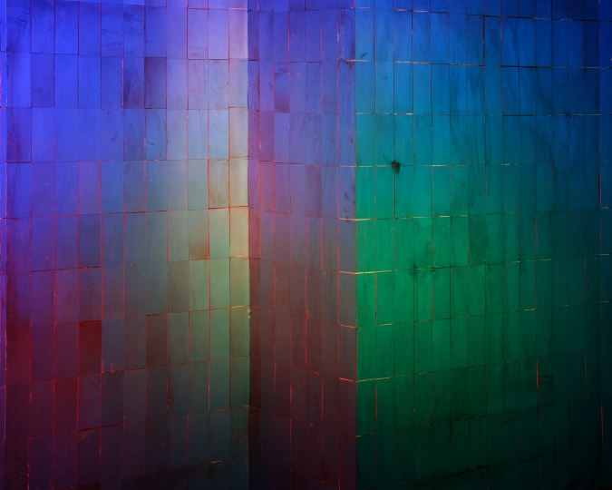 《彩墻》 120×150cm 收藏級(jí)噴墨 2015
