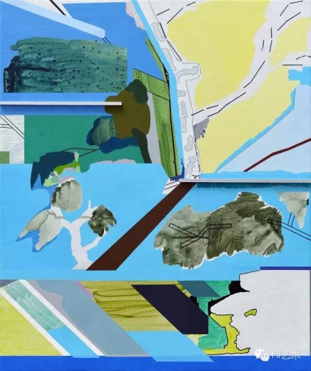 金景鴻 《路邊的樹》 60X50cm 布面丙烯 2015
