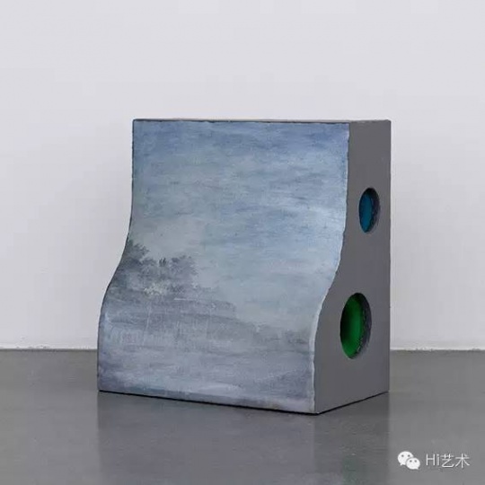 尹秀珍“隔離墩”系列作品
