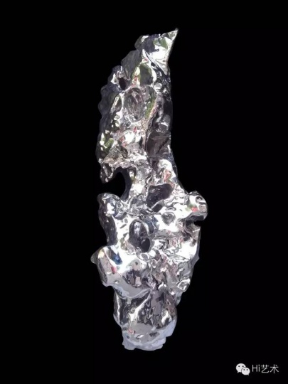 ?展望 《假山石 No.124》 255 x 100 x 85 cm 不銹鋼