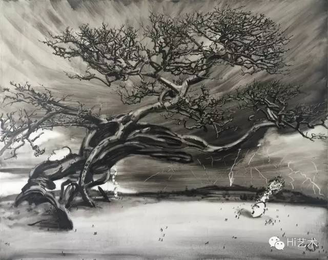 陸超 《別處》 120 x 150 cm 布面油畫 2014
