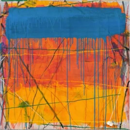譚平 《向羅斯科致敬》 120 × 120 cm 布面丙烯 2015

