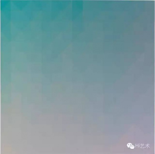 張雪瑞 《225 × 2 201410》 150 × 150 cm 布面丙烯 2014
