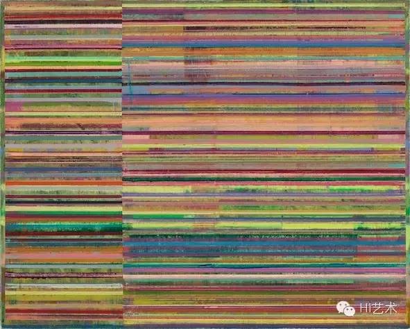 曲豐國 《四季 2014 春分》80x100 cm 布面油畫 2014
