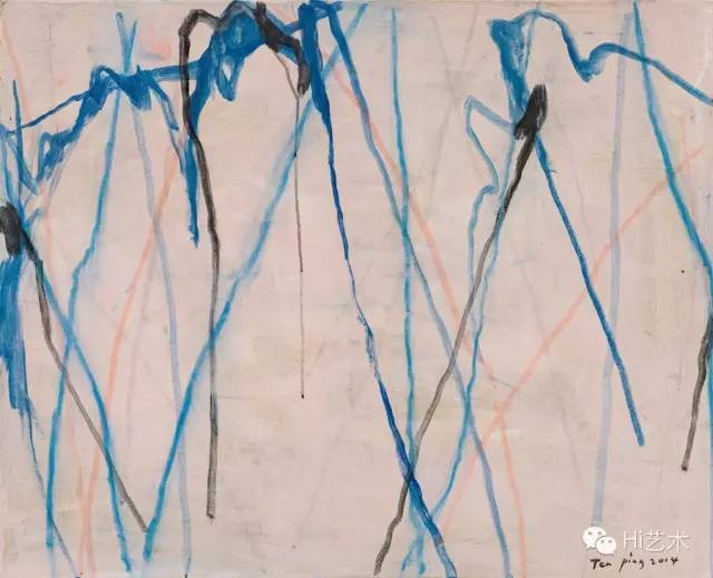 譚平《無題》 80x100cm 布面丙烯 2014
