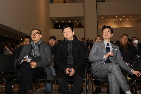左起：羅中立、龐茂坤、仇浩然
