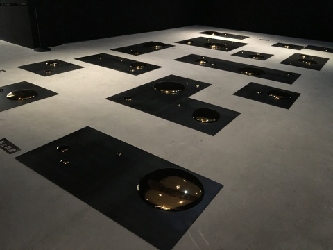 劉建華作品現(xiàn)場
