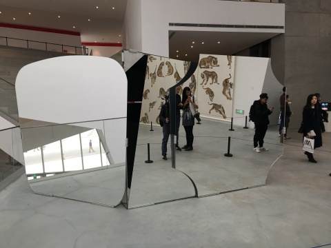 劉韡作品現(xiàn)場