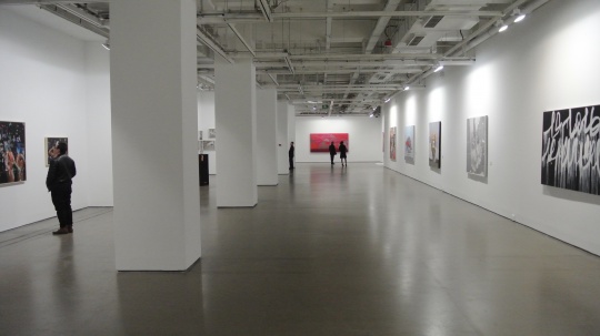 三樓繪畫展覽現(xiàn)場
