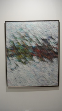 彭博 《羽塵20151106》 150×120cm 布面油畫 2015 推薦人：林青文
