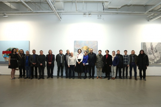 本次展覽參展作品推薦人合影
