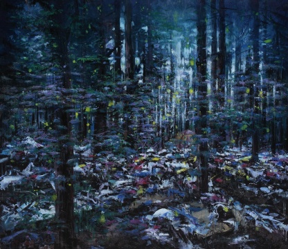 趙博 《美麗新世界 12號》 200×230cm   綜合材料    2015

