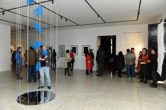 藝術(shù)8二樓白廳付曉潔個(gè)展展覽現(xiàn)場
