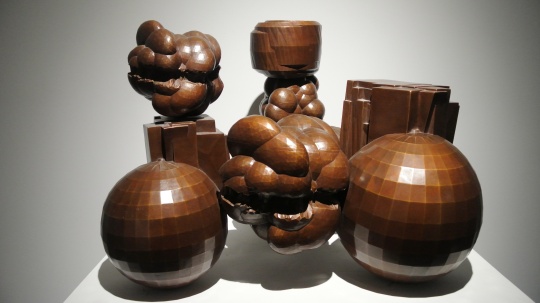  

王郁洋 《字典-佛》 55×85×40cm 黃銅 2014
