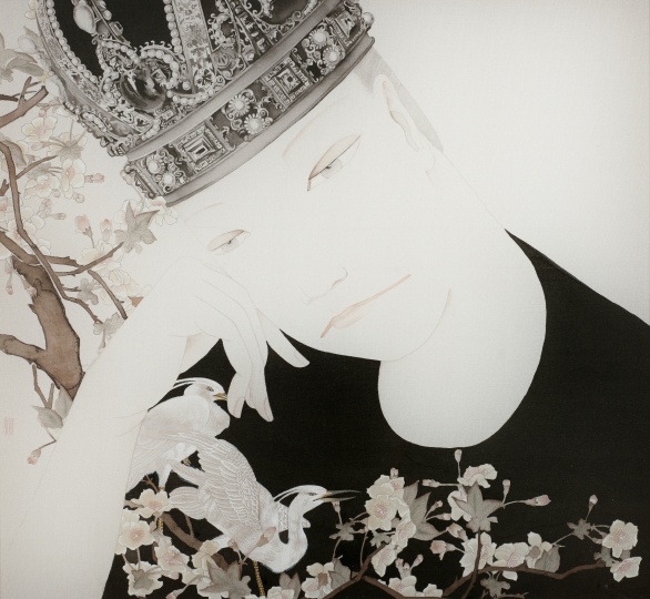 《明》 34×39cm 絹本設(shè)色 2015
