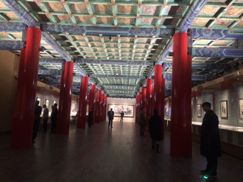 位于午門燕翅樓的展廳現(xiàn)場
