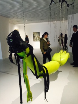 周嘯虎2015年作品《懸絲一彈指》
