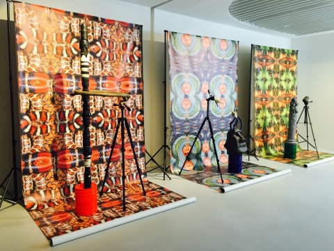 關(guān)小2012年作品《紀(jì)錄片：地心穿刺》
