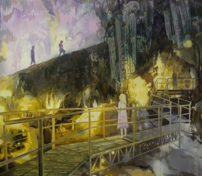 莫頔 《迷宮》 130×150cm  布面油畫(huà) 2015