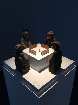 展覽現(xiàn)場(chǎng)，《大國(guó)博弈》
