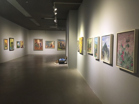 “藝術(shù)于我而言 ”負(fù)1層展廳
