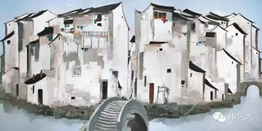 《周莊》作品圖
