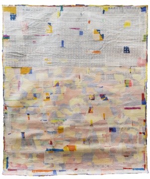 馬樹(shù)青 《無(wú)題》 620 × 520 cm 紙、綜合材料 2015 
