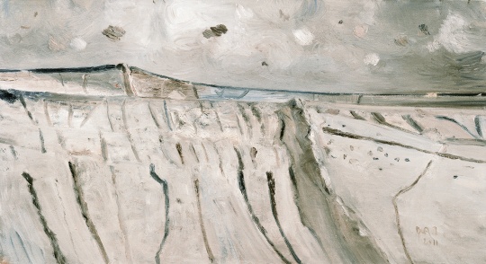 《劉家坬》 110×200cm 布面油畫  2011
