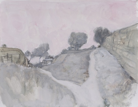 《魏塔》 32×41cm 紙本水彩 2012
