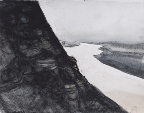 《佳縣》 32×41cm 紙本水彩 2012
