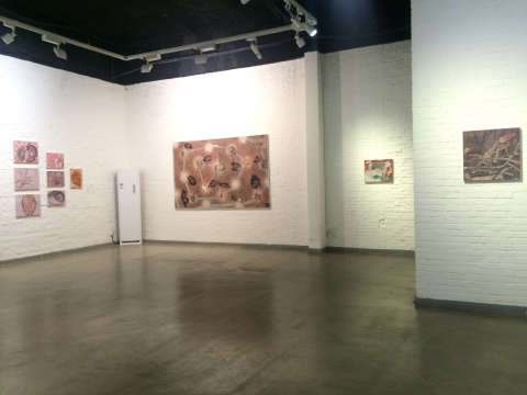 橋舍10周年系列展“靈敏的天趣-郭子的繪畫Ⅲ”展覽現(xiàn)場
