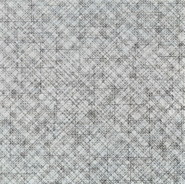 《十示 2015-13》 240 x 240 cm   椴木板上綜合材料  2015
