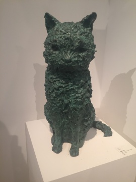 這件作品名為《大王》，李偉表示是一件“一氣呵成的作品”，飽含著驕傲、尊嚴等情緒
