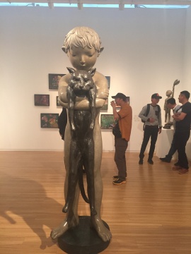 作品《若我將要遠行》，按照李偉、劉知音的話說，表達了一種“不忘初心”的感情